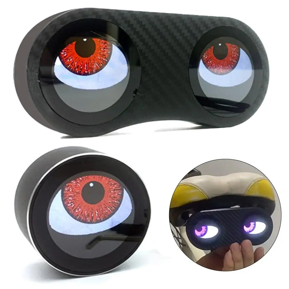 LED Fietslamp met Oog-Design – Uniek & Veilig op de weg
